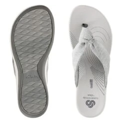 Clarks Arla Glison Grey Fabric -Clarks Step Deals Store 26124906 W 7