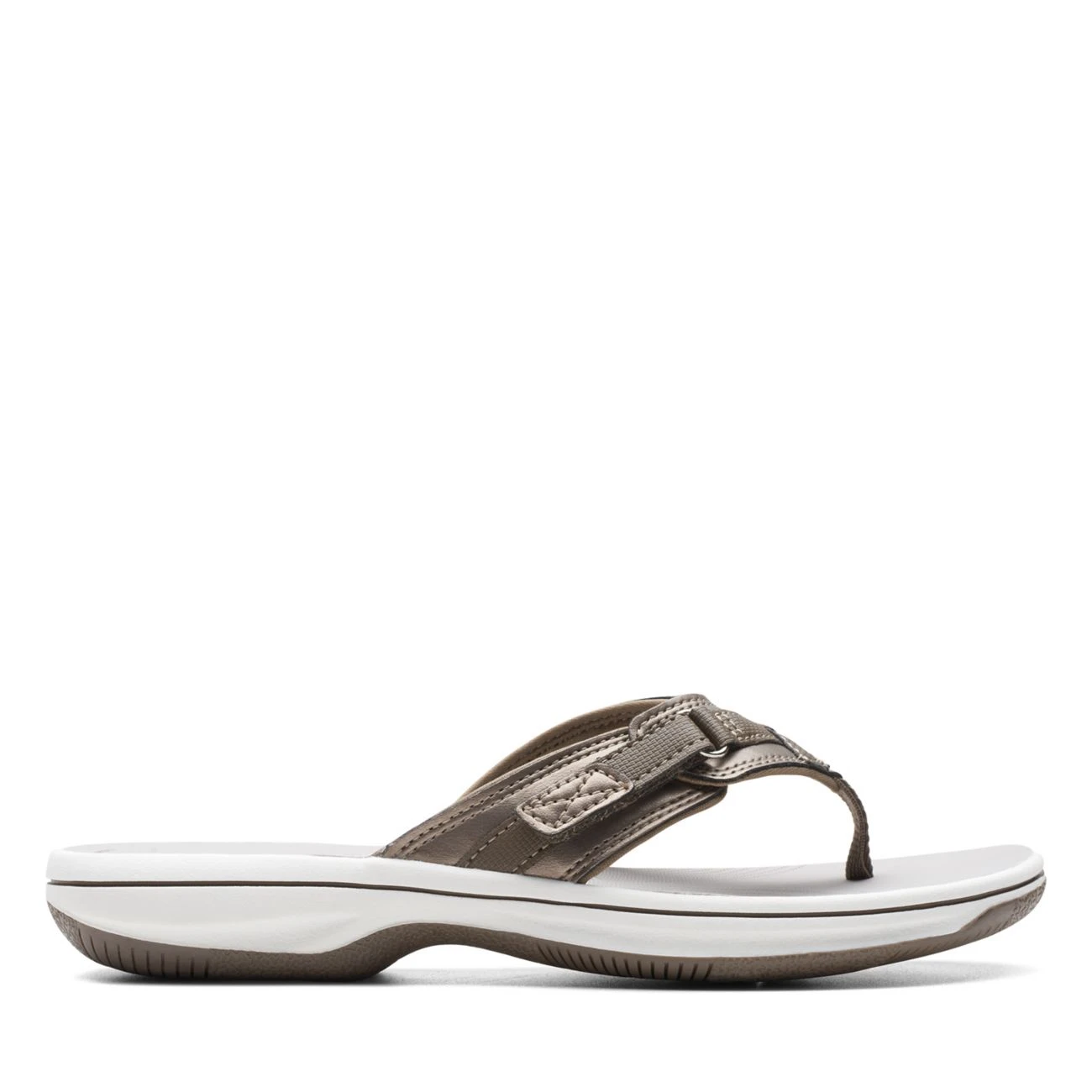 Clarks BREEZE SEA Pewter Synthetic 1 Clarks BREEZE SEA Pewter Synthetic