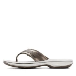 Clarks BREEZE SEA Pewter Synthetic 13 Clarks BREEZE SEA Pewter Synthetic -Clarks Step Deals Store 26125509 W 5