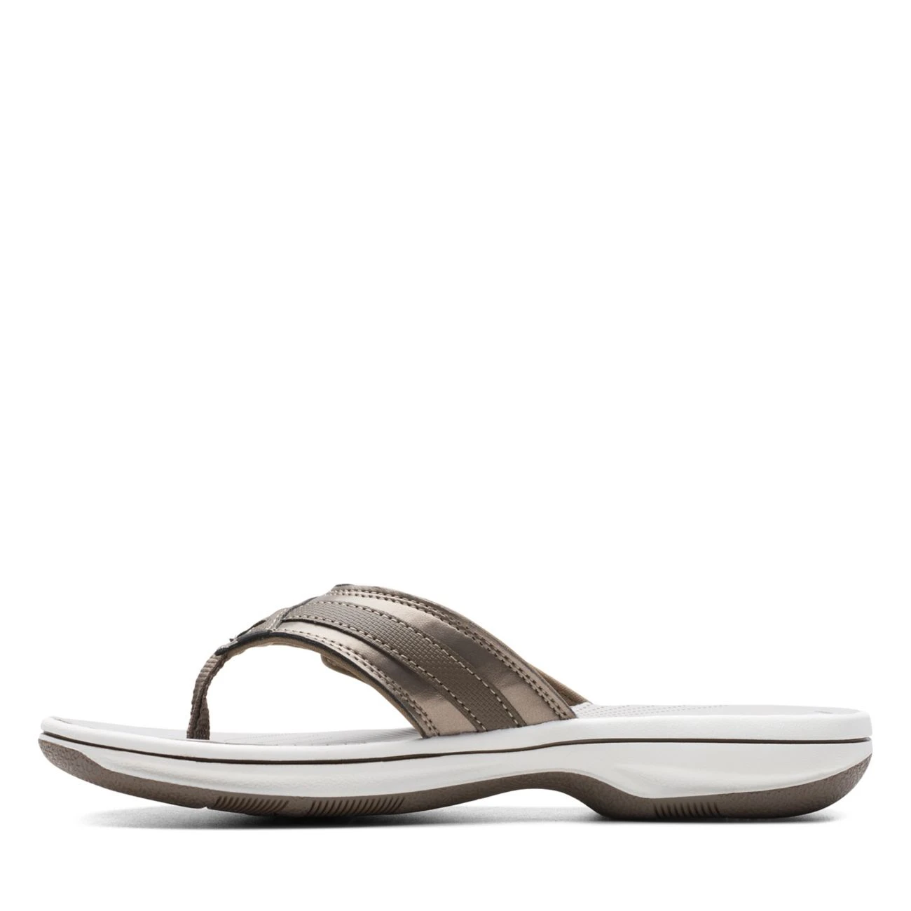 Clarks BREEZE SEA Pewter Synthetic 6 Clarks BREEZE SEA Pewter Synthetic - Image 6