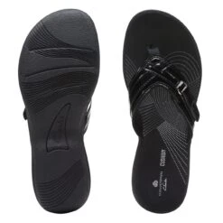 Clarks BREEZE SEA Black Patent -Clarks Step Deals Store 26133671 W 7