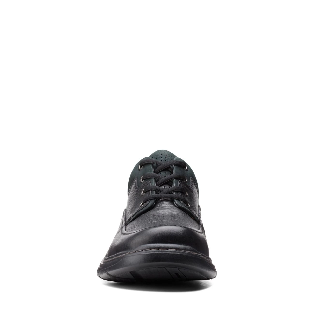 Clarks Un Brawley Lace Black Leather 4 Clarks Un Brawley Lace Black Leather - Image 4