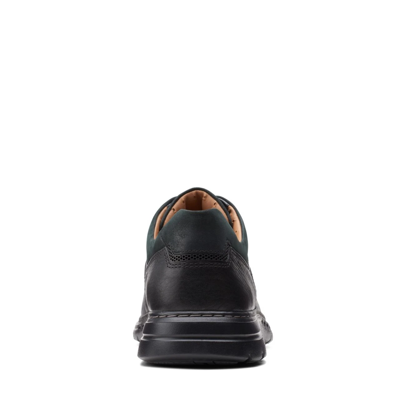 Clarks Un Brawley Lace Black Leather 7 Clarks Un Brawley Lace Black Leather - Image 7