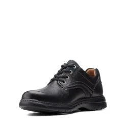 Clarks Brawley Pace Black Leather -Clarks Step Deals Store 26151781 W 4
