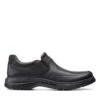 Clarks Un Brawley Step Black Leather
