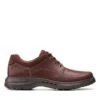 Clarks Un Brawley Lace Mahogany Leather