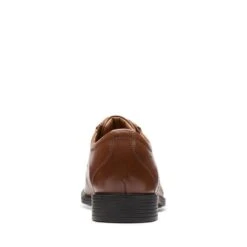 Clarks Whiddon Pace Dark Tan Leather -Clarks Step Deals Store 26152908 W 6