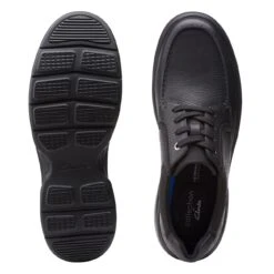 Clarks Bradley Vibe Black Tumbled Leather -Clarks Step Deals Store 26153158 W 7