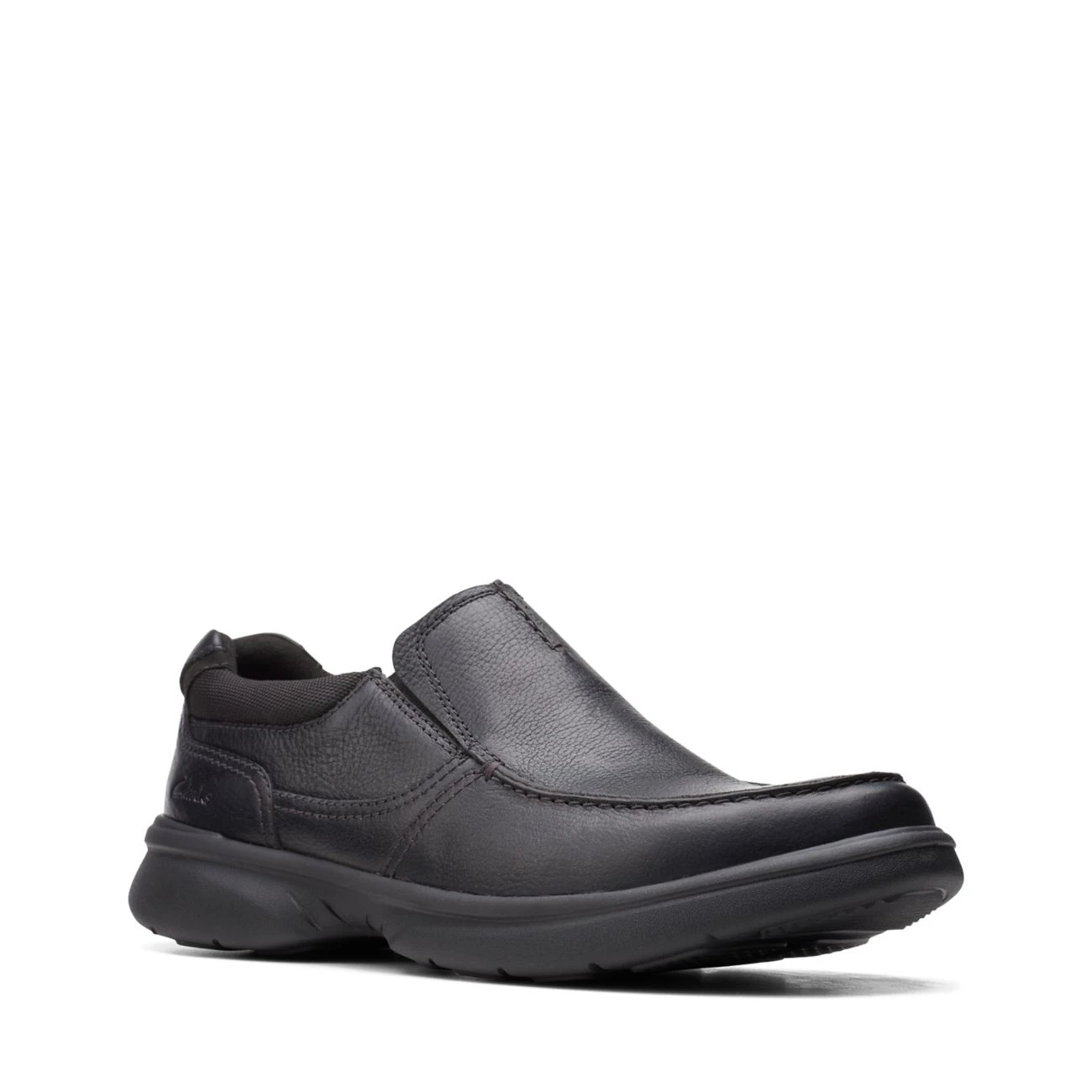 Clarks Bradley Free Black Tumbled Leather 2 Clarks Bradley Free Black Tumbled Leather - Image 2