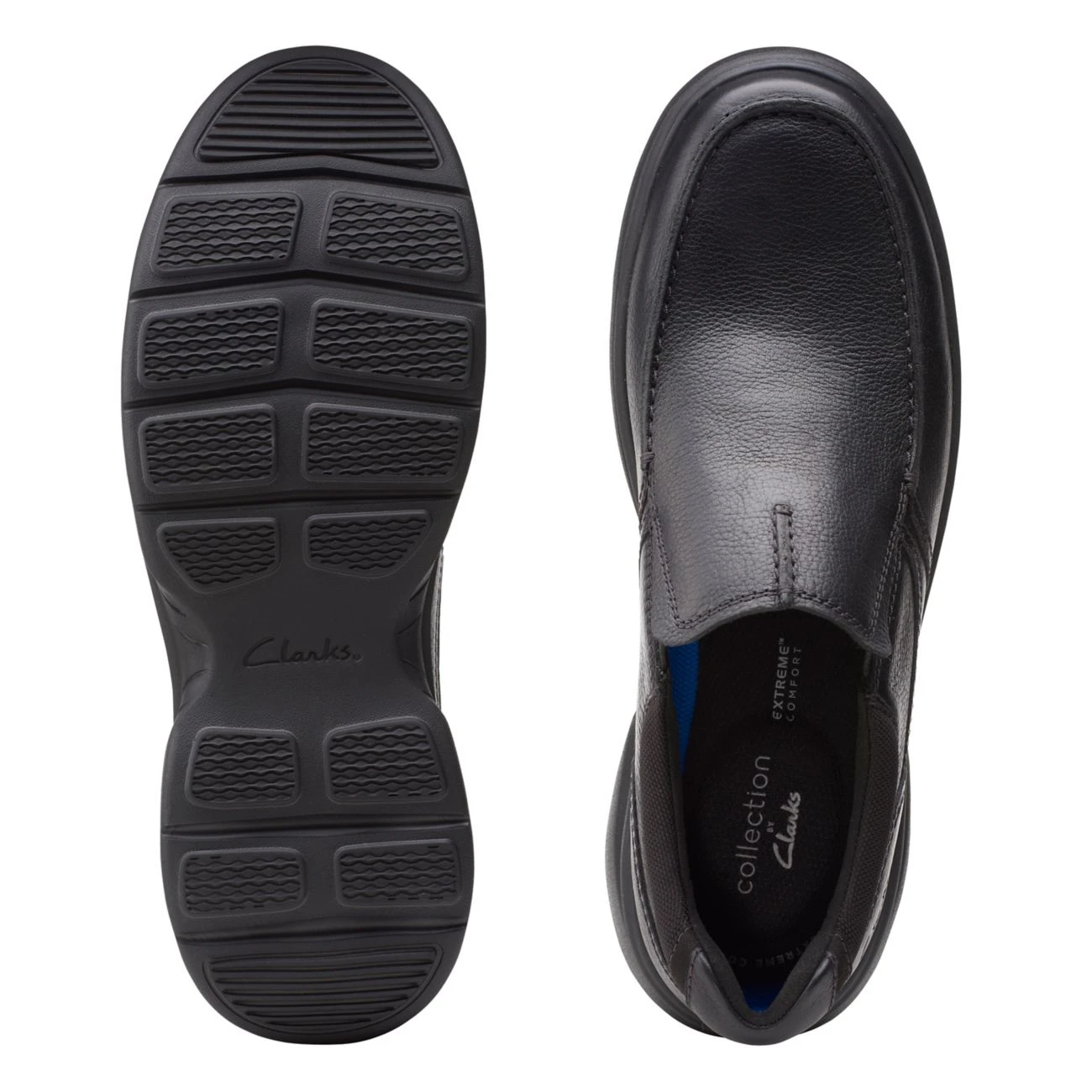 Clarks Bradley Free Black Tumbled Leather 7 Clarks Bradley Free Black Tumbled Leather - Image 7