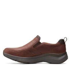Clarks Wave 2.0 Edge Brown Oily -Clarks Step Deals Store 26155109 W 5