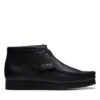 Clarks Wallabee Boot Black Leather