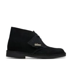 Clarks Desert Boot Black Suede