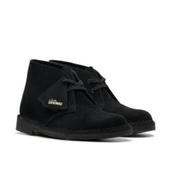 Clarks Desert Boot Black Suede -Clarks Step Deals Store 26155524 W 4