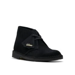 Clarks Desert Boot Black Suede -Clarks Step Deals Store 26155524 W 7