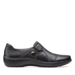 Clarks Cora Poppy Black Tumbled