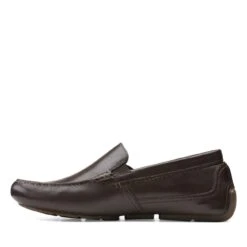 Clarks Markman Plain Dark Brown -Clarks Step Deals Store 26158706 W 5