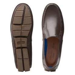 Clarks Markman Plain Dark Brown -Clarks Step Deals Store 26158706 W 7