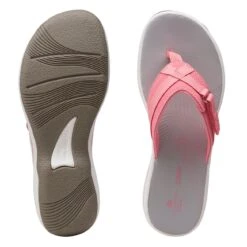 Clarks BREEZE SEA Bright Pink Syn -Clarks Step Deals Store 26158709 W 7