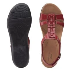 Clarks Laurieann Kay Red Leather 13 Clarks Laurieann Kay Red Leather -Clarks Step Deals Store 26159301 W 7