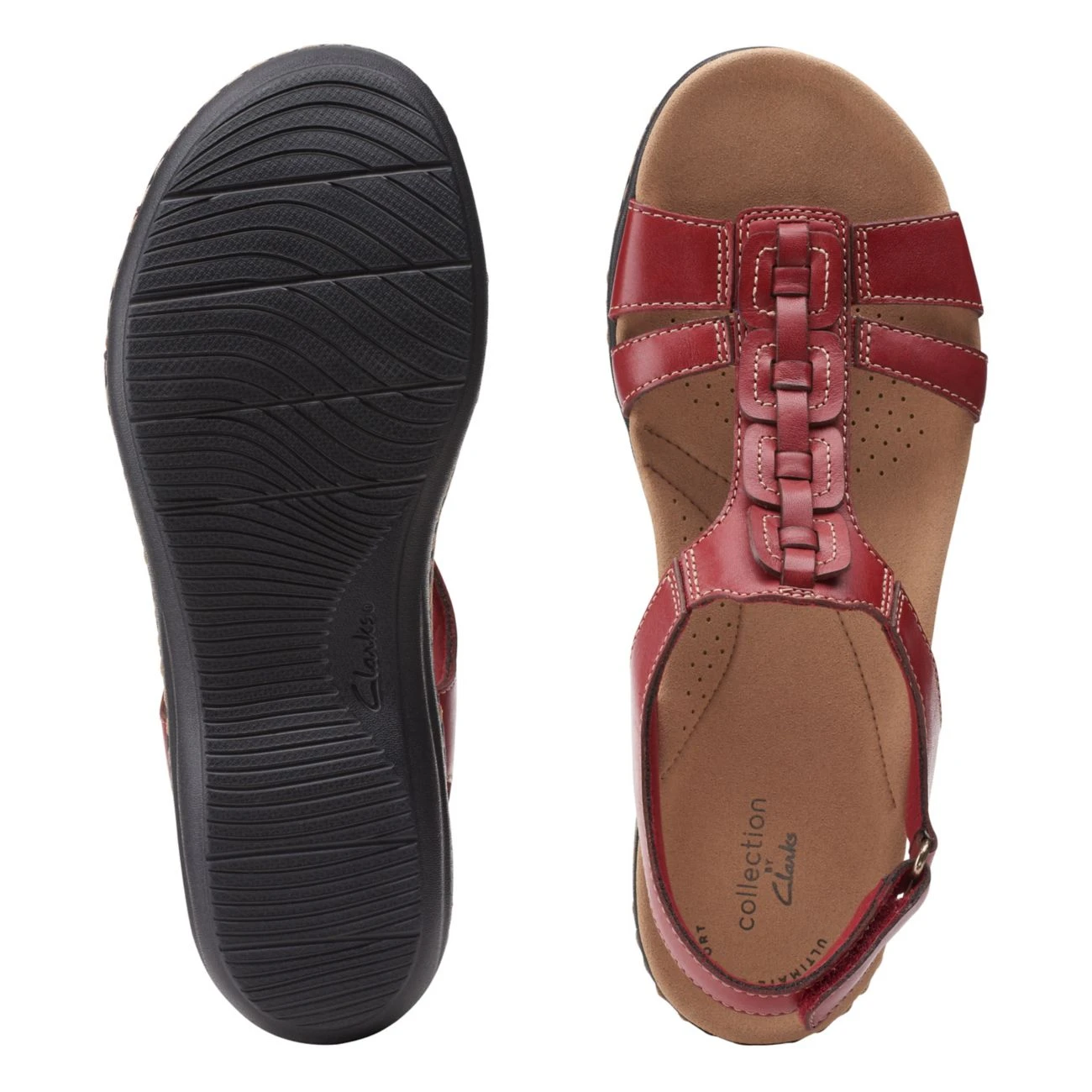 Clarks Laurieann Kay Red Leather 7 Clarks Laurieann Kay Red Leather - Image 7