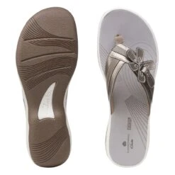 Clarks Brinkley Flora Pewter -Clarks Step Deals Store 26159855 W 7