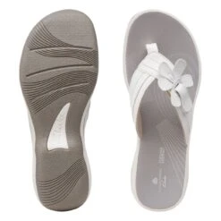 Clarks Brinkley Flora White -Clarks Step Deals Store 26159860 W 7