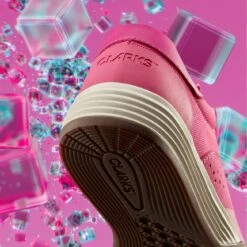 Clarks Cica Youth Pink Suede -Clarks Step Deals Store 26161447 W 12