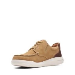 Clarks Driftway Low Dark Sand Suede -Clarks Step Deals Store 26162959 W 4