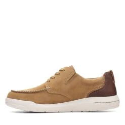 Clarks Driftway Low Dark Sand Suede -Clarks Step Deals Store 26162959 W 5