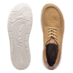 Clarks Driftway Low Dark Sand Suede -Clarks Step Deals Store 26162959 W 7