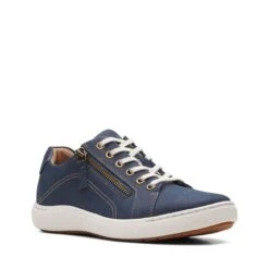 Clarks Nalle Lace Navy Nubuck -Clarks Step Deals Store 26163570 W 2