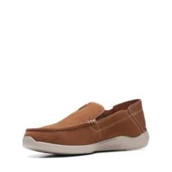 Clarks Gorwin Step Tan Nubuck -Clarks Step Deals Store 26164688 W 4