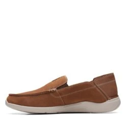 Clarks Gorwin Step Tan Nubuck -Clarks Step Deals Store 26164688 W 5