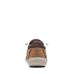 Clarks Gorwin Moc Dark Sand Nubuck -Clarks Step Deals Store 26164691 W 6