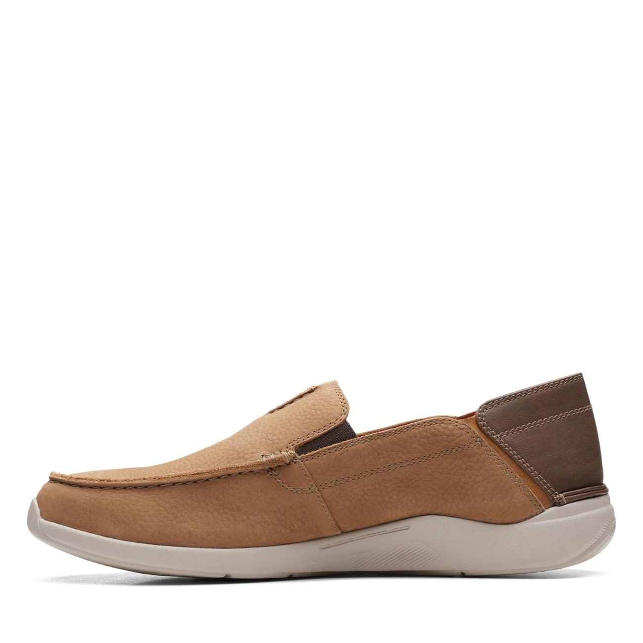 Clarks Gorwin Step Dark Sand Nubuck 5 Clarks Gorwin Step Dark Sand Nubuck - Image 5