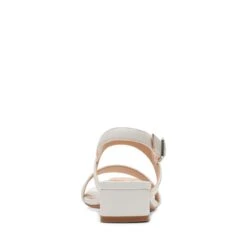 Clarks Seren25 Strap White Leather -Clarks Step Deals Store 26164894 W 6