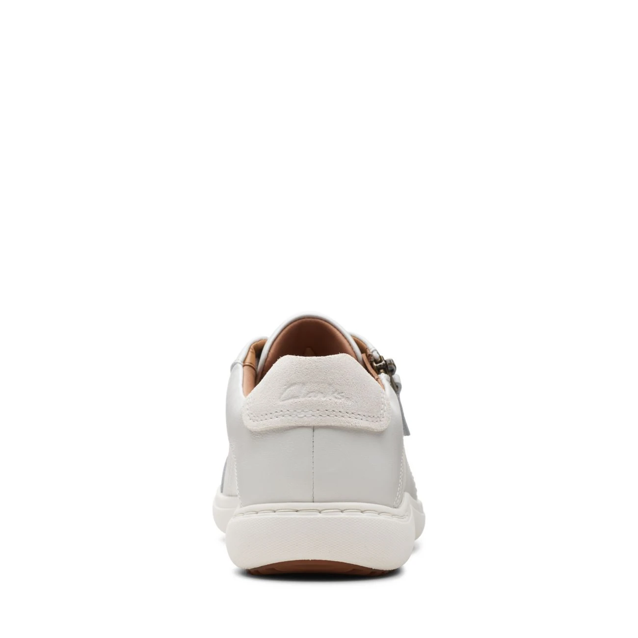 Clarks Nalle Lace White Leather 7 Clarks Nalle Lace White Leather - Image 7