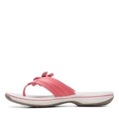 Clarks Brinkley Flora Bright Coral -Clarks Step Deals Store 26165325 W 5
