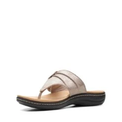 Clarks Laurieann Rae Taupe Metallic -Clarks Step Deals Store 26165388 W 4