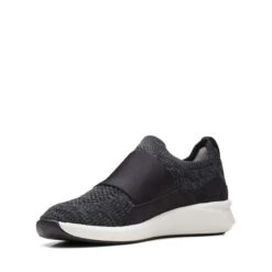 Clarks Un Rio Knit Black Knit 14 Clarks Un Rio Knit Black Knit -Clarks Step Deals Store 26165487 W 4