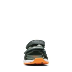 Clarks Clowder Print Toddler Khaki Combi 9 Clarks Clowder Print Toddler Khaki Combi -Clarks Step Deals Store 26166136 W 3