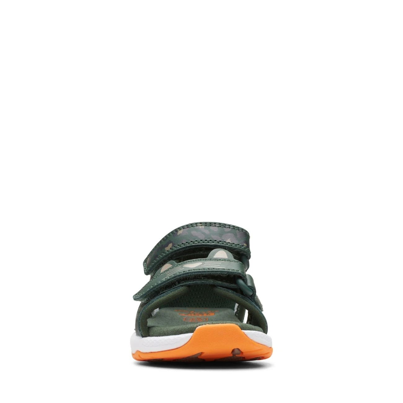 Clarks Clowder Print Toddler Khaki Combi 3 Clarks Clowder Print Toddler Khaki Combi - Image 3