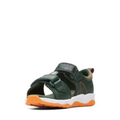 Clarks Clowder Print Toddler Khaki Combi 10 Clarks Clowder Print Toddler Khaki Combi -Clarks Step Deals Store 26166136 W 4