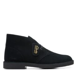 Clarks Desert Boot Evo Black Suede