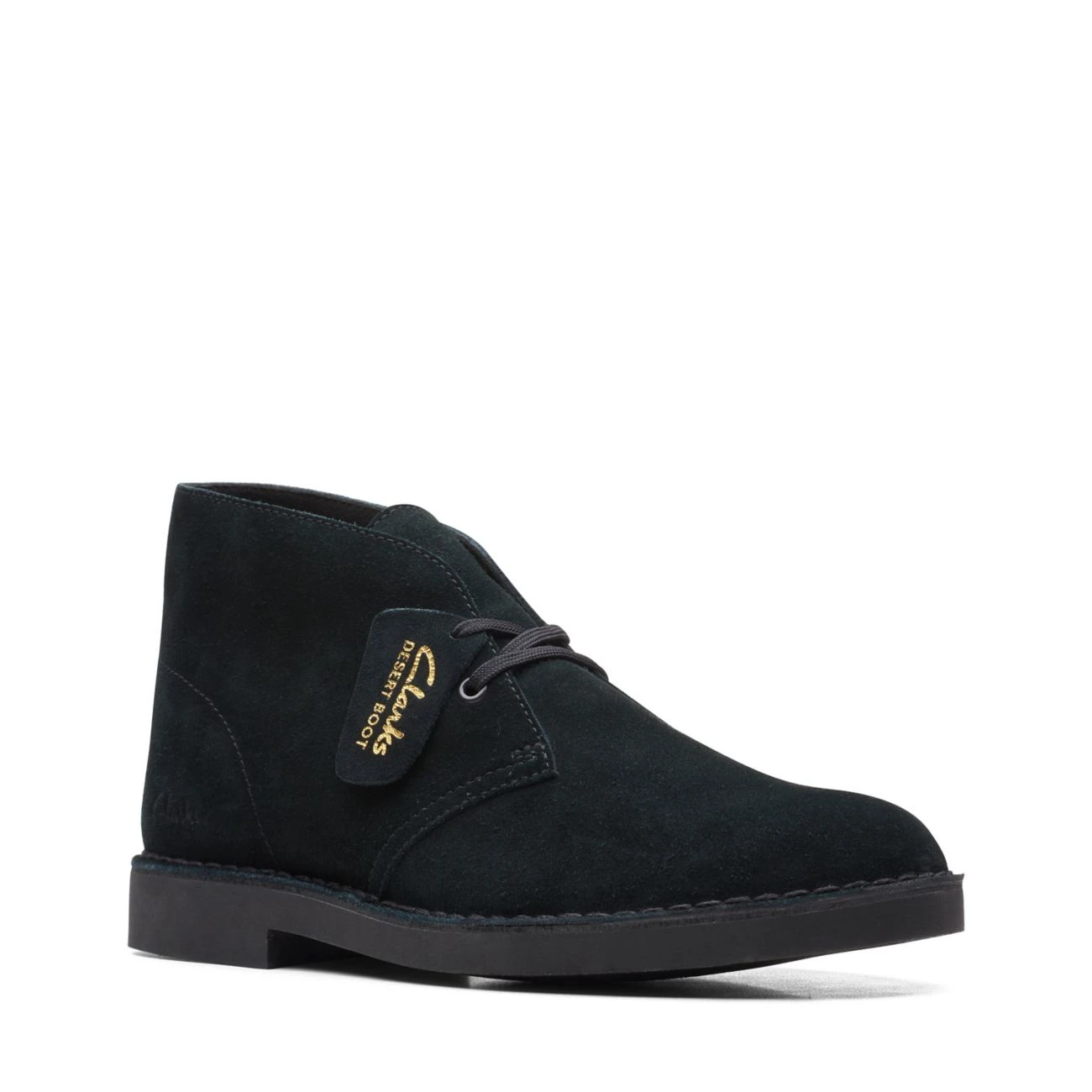 Clarks Desert Boot Evo Black Suede 2 Clarks Desert Boot Evo Black Suede - Image 2