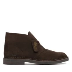 Clarks Desert Boot Evo Dark Brown Suede