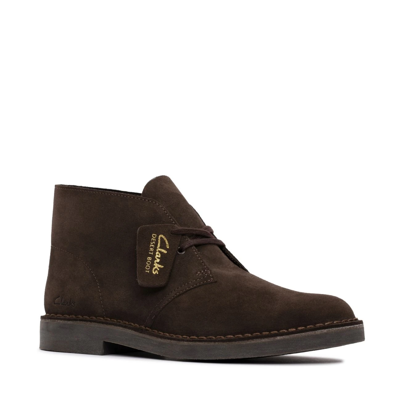 Clarks Desert Boot Evo Dark Brown Suede 2 Clarks Desert Boot Evo Dark Brown Suede - Image 2