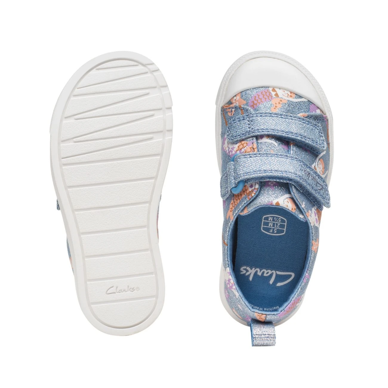 Clarks City Bright Toddler Denim 7 Clarks City Bright Toddler Denim - Image 7