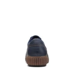 Clarks Magnolia Zip Navy Leather -Clarks Step Deals Store 26167482 W 6